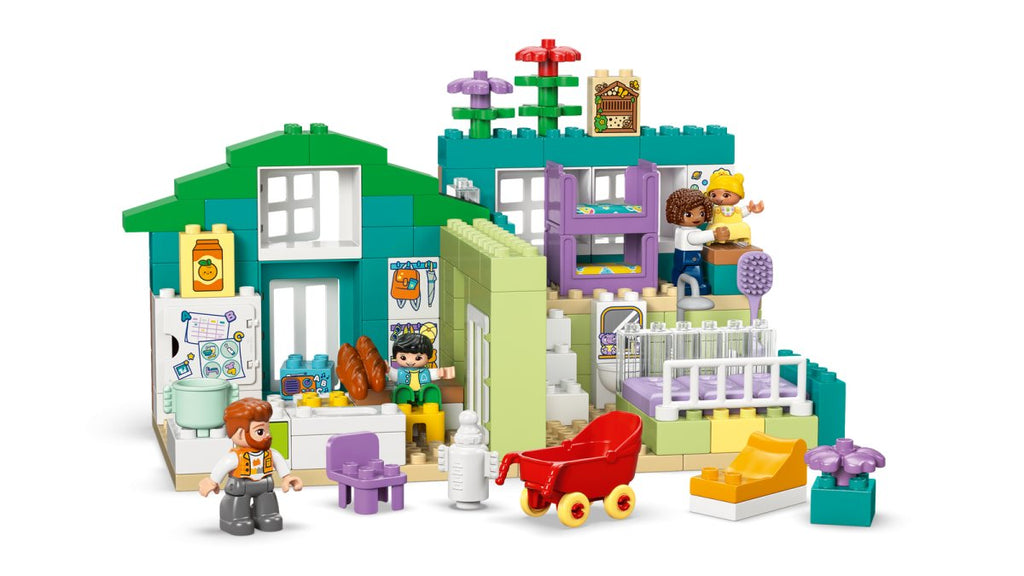 10470 LEGO DUPLO Ville Maison familiale moderne 3 en 1 avec personnages