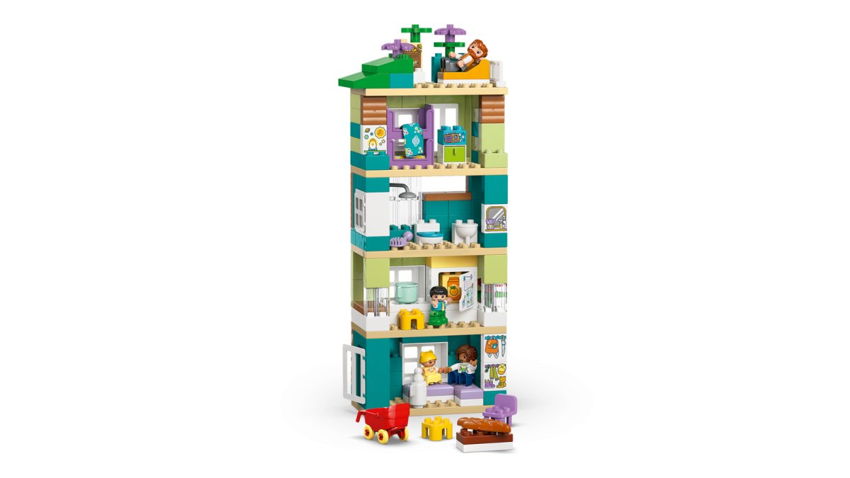 10470 LEGO DUPLO Ville Maison familiale moderne 3 en 1 avec personnages