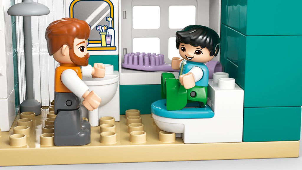 10470 LEGO DUPLO Ville Maison familiale moderne 3 en 1 avec personnages