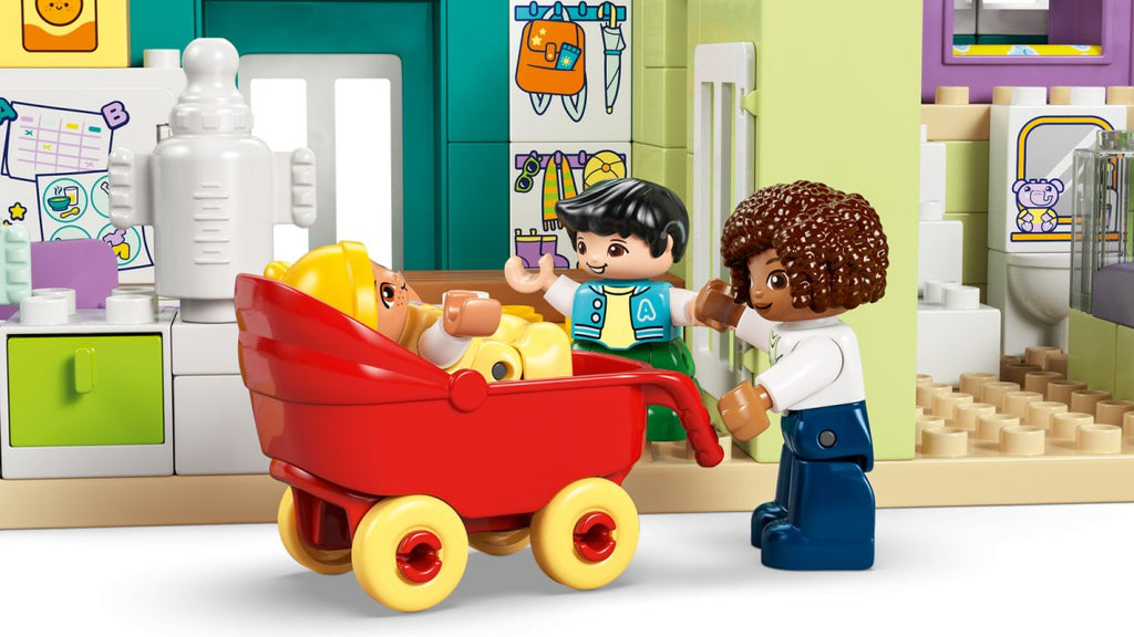 10470 LEGO DUPLO Ville Maison familiale moderne 3 en 1 avec personnages