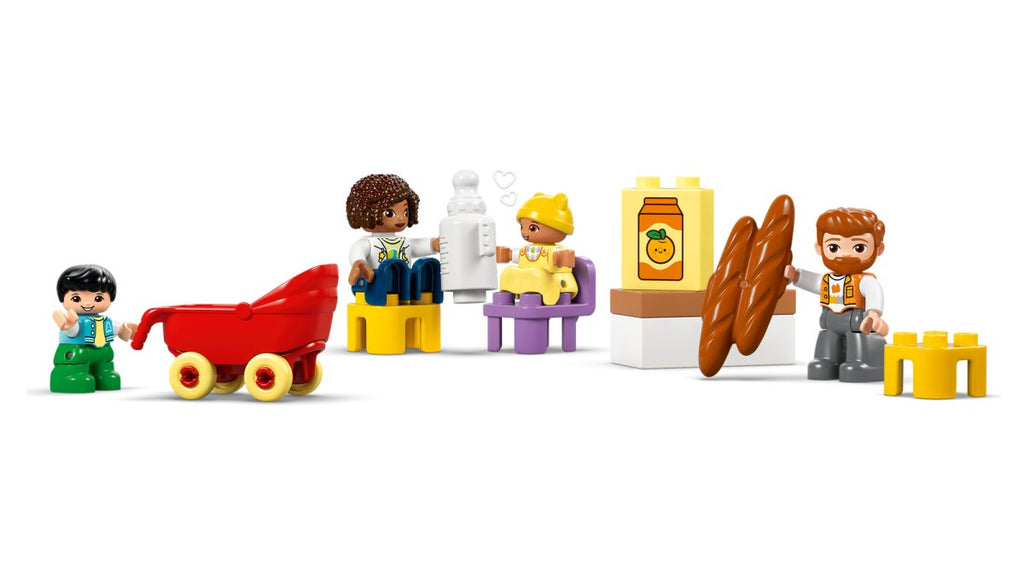 10470 LEGO DUPLO Ville Maison familiale moderne 3 en 1 avec personnages