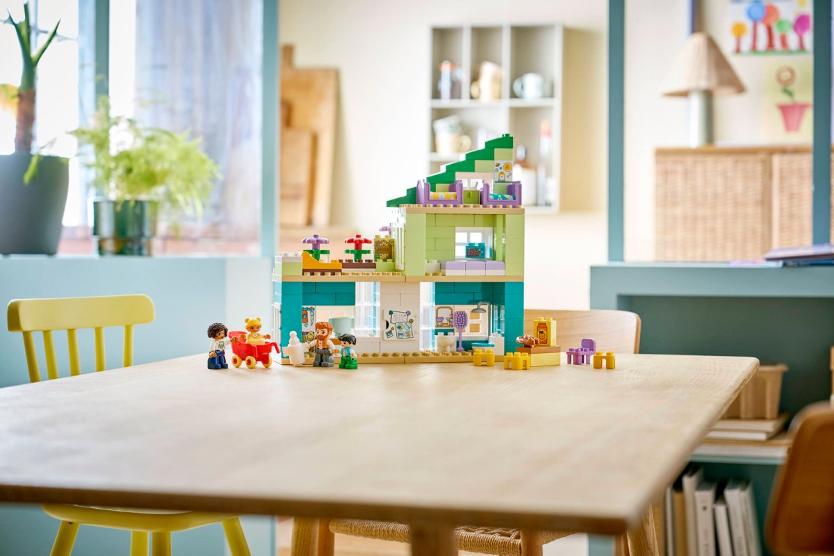 10470 LEGO DUPLO Ville Maison familiale moderne 3 en 1 avec personnages