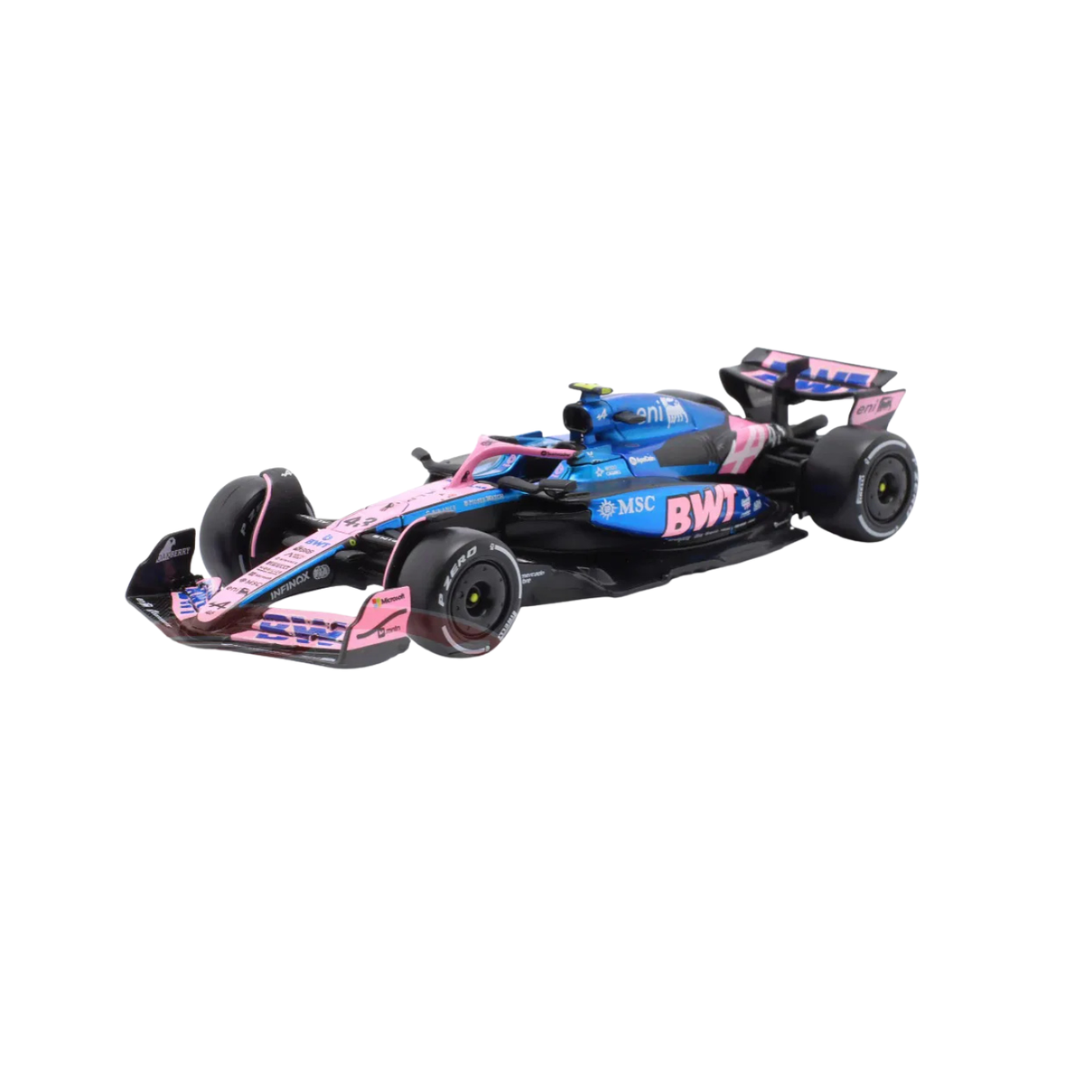 18-38175 BBurago F1 BWT Alpine A525 1:43 n°43 Franco Colapinto 1:43