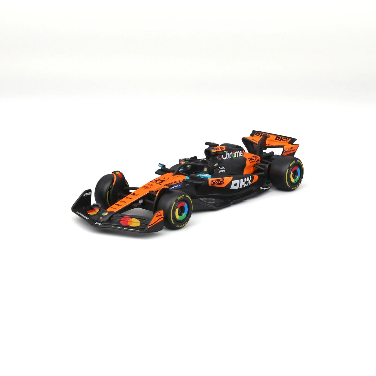 18-38177P Bburago F1 McLaren MCL 39 n°81 Oscar Piastri 2025 1:43