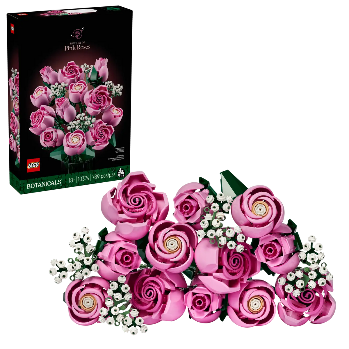 10374 Lego Bouquet de roses roses