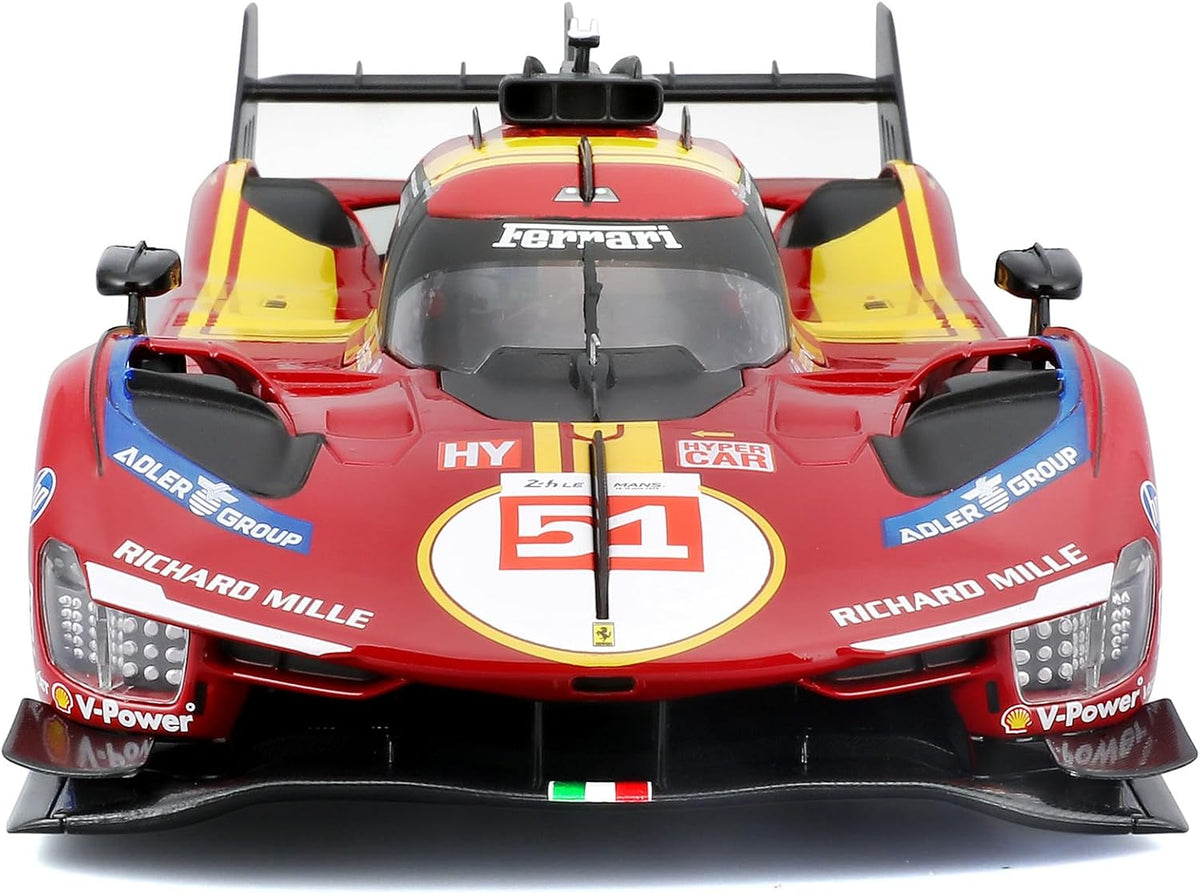 *18-16307 BBurago FERRARI 499P 24H LMH Hypercar 2025 #51 - 1:18