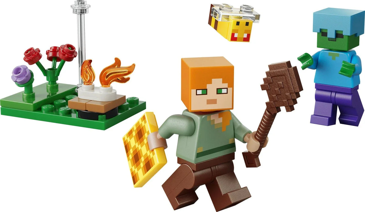 30732 Lego Polybag Minecraft Conflit au feu de camp d'Alex