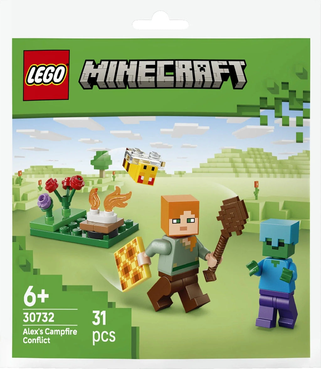 30732 Lego Polybag Minecraft Conflit au feu de camp d'Alex