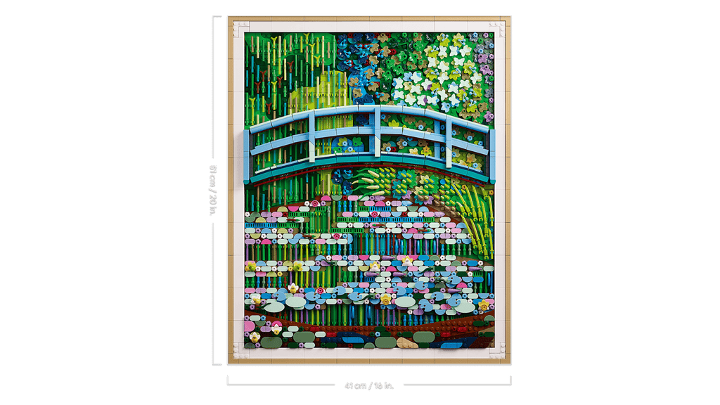 31220 LEGO Art Claude Monet - L'étang aux nénuphars
