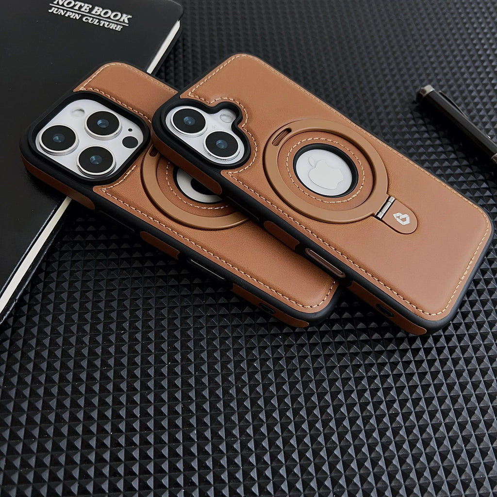 Luxurious Invisible Stand iPhone Case 12-18 Pro & Pro Max