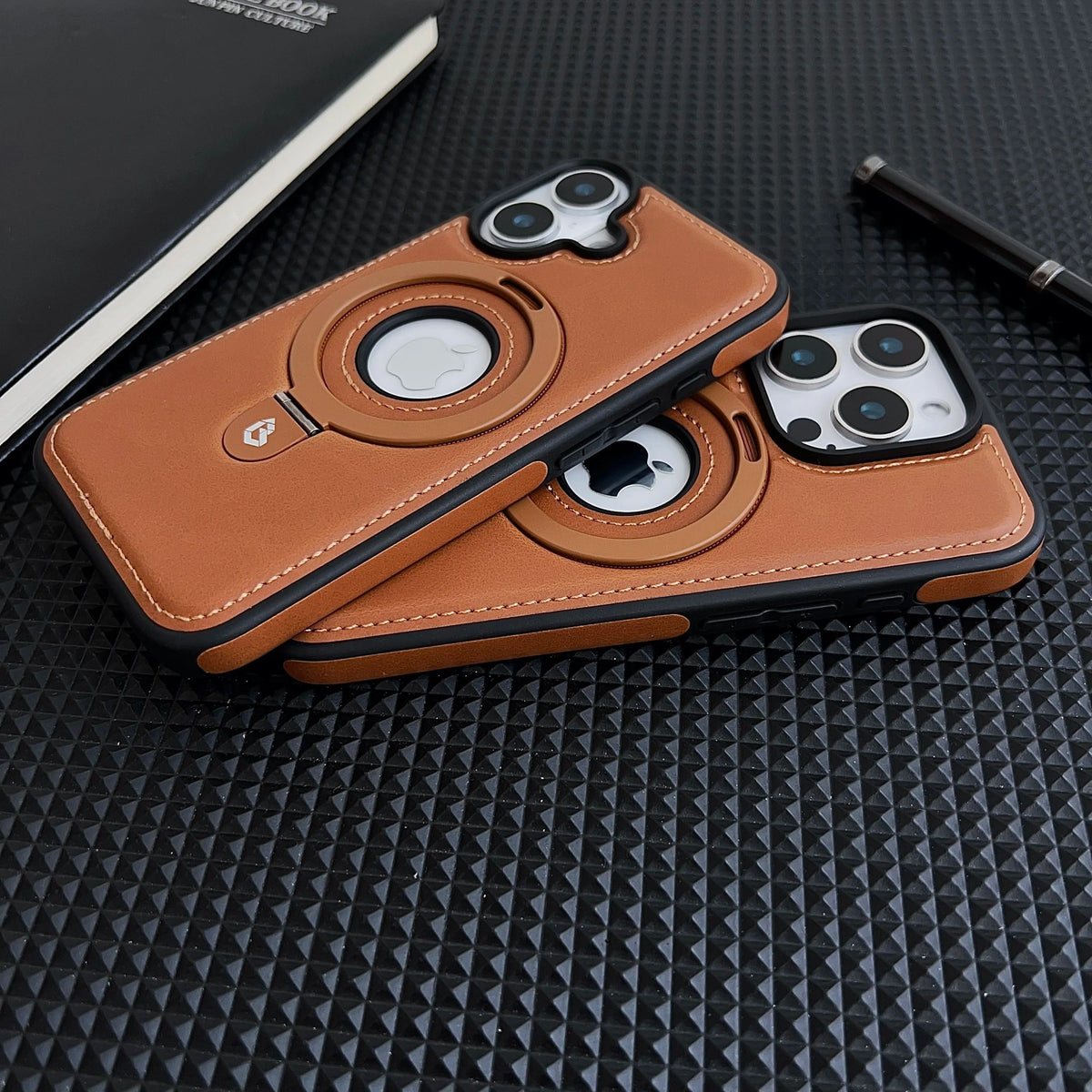 Luxurious Invisible Stand iPhone Case 12-18 Pro & Pro Max