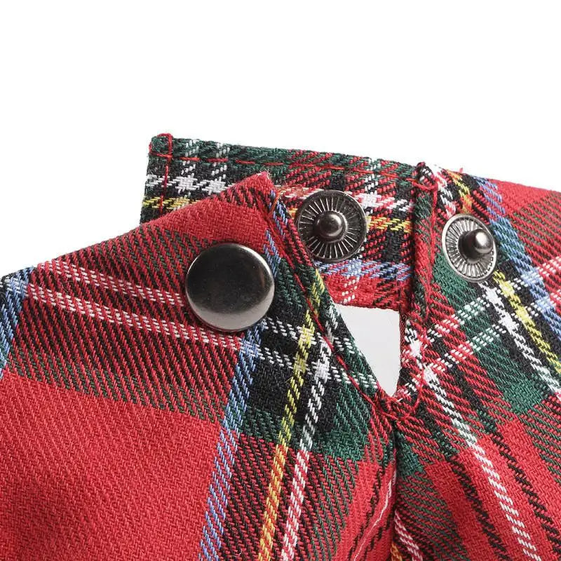 Vintage Plaid Adjustable Ivy Gatsby Flat Newsboy Cap