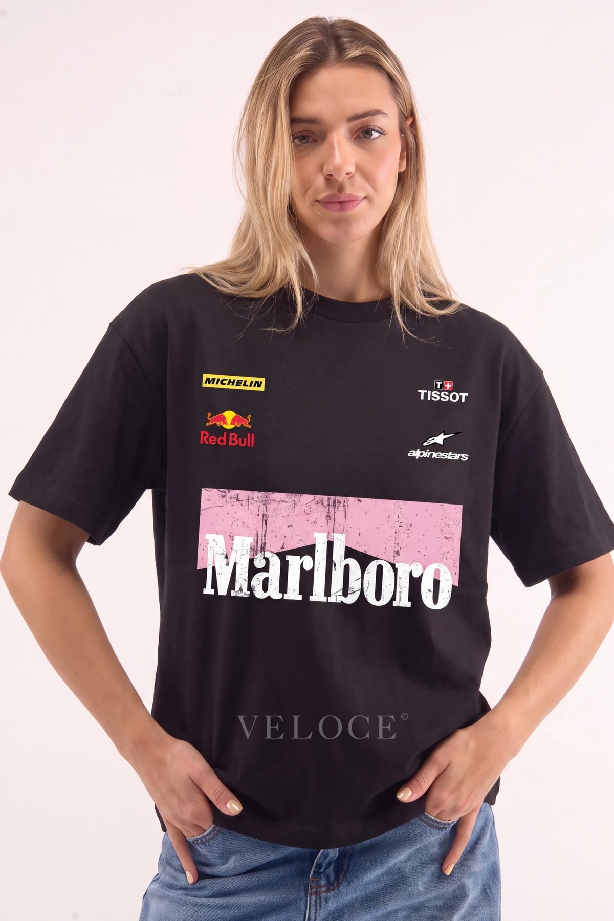 Marlboro Racing T-Shirt - Pink Edition