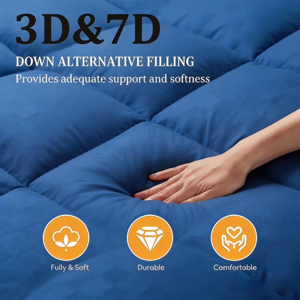 Mattress Covers And Protectors with Washable Cover and Memory Foam for Bedroom