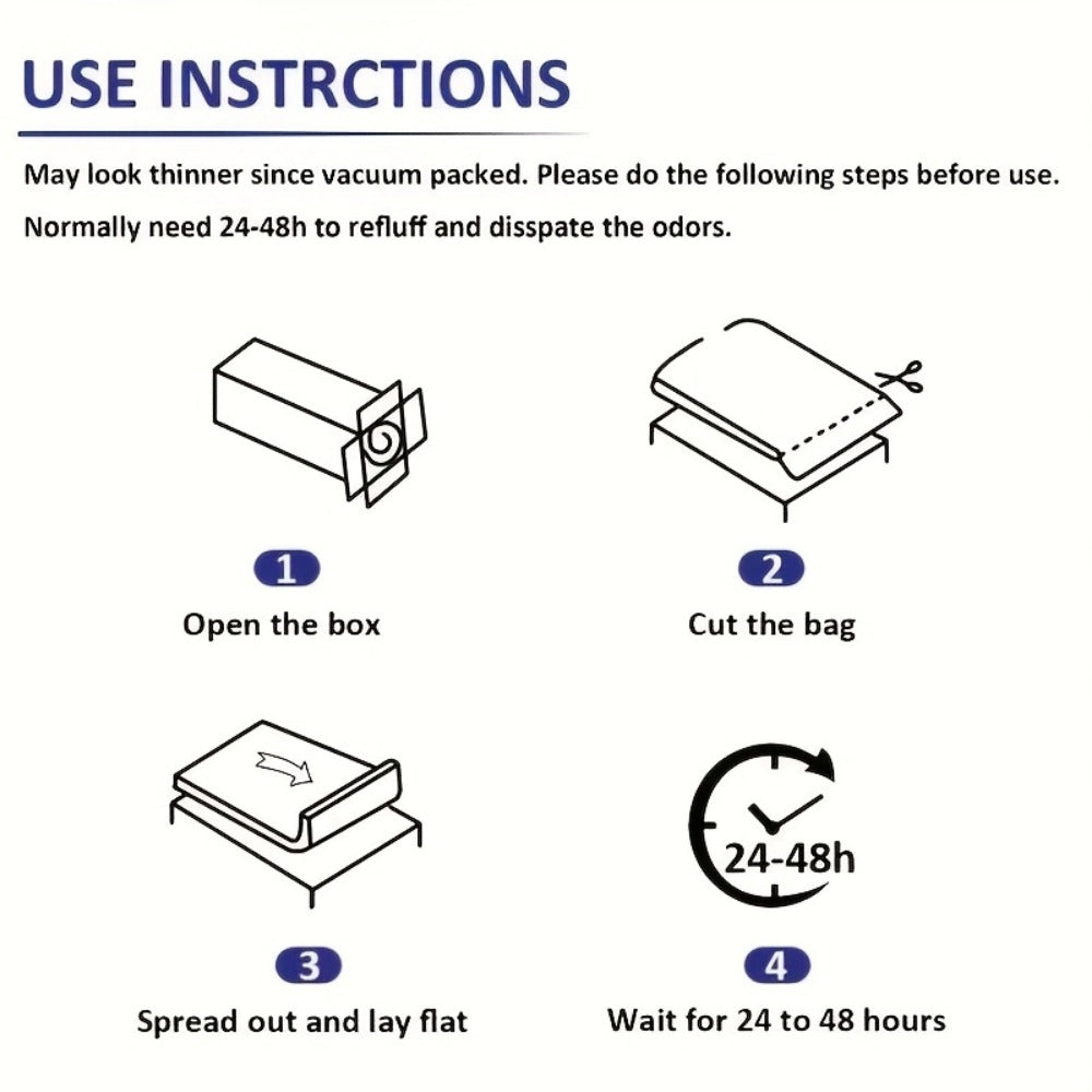 Mattress Covers And Protectors with Washable Cover and Memory Foam for Bedroom