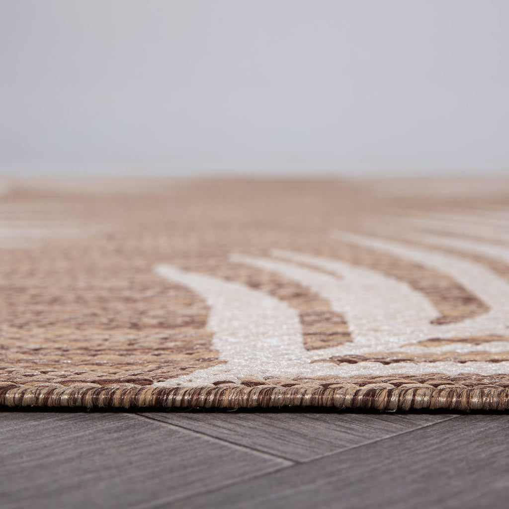 World Rug Gallery Palm Collection 5'x7'