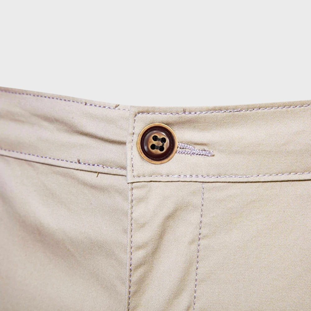 Men’s Elastic Waist Chino Shorts