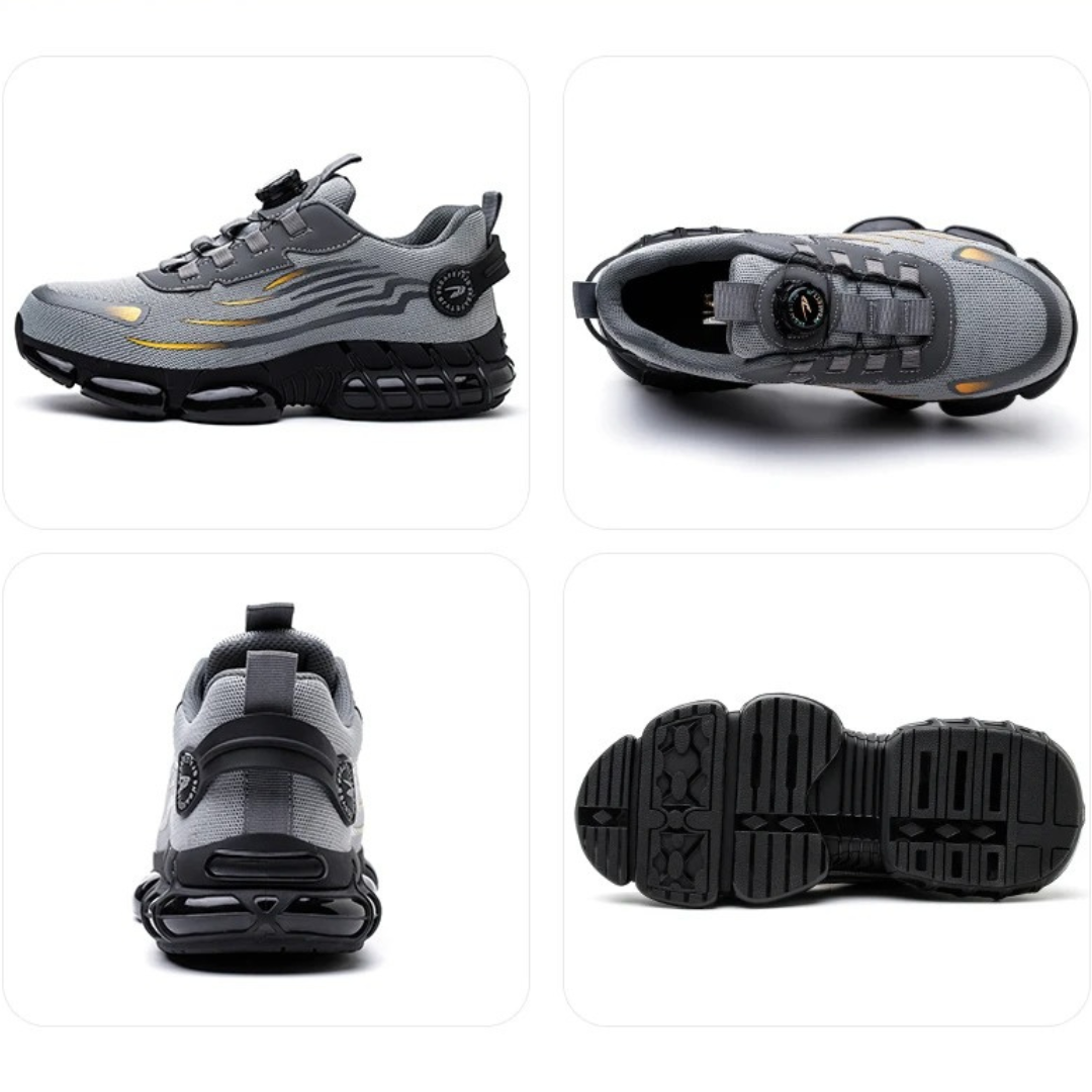 Men’s Dial Lace Slip Resistant Work Sneakers