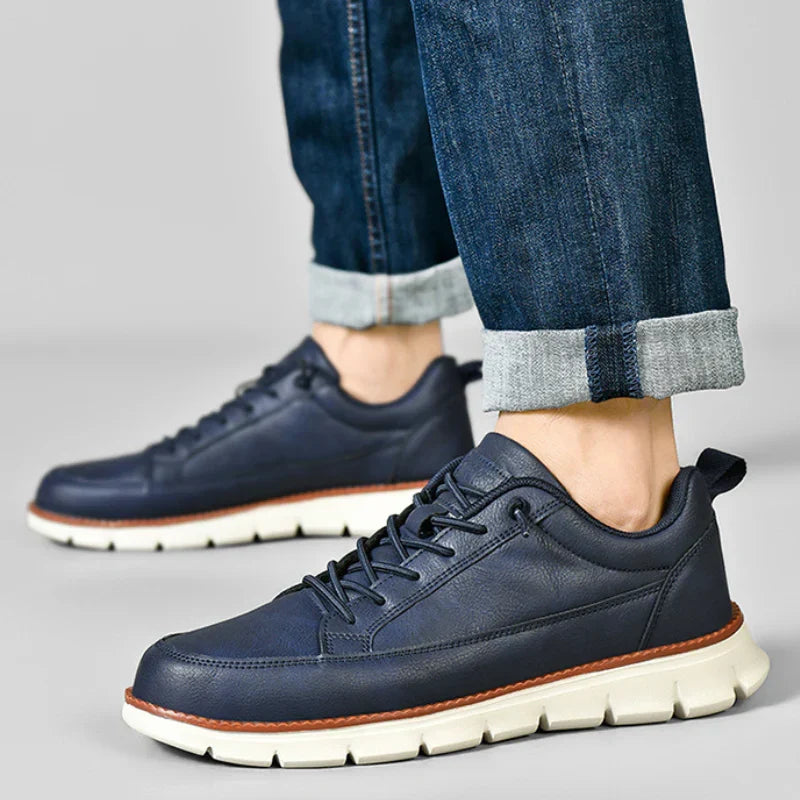 Men’s Lace Up Low Top Casual Sneakers