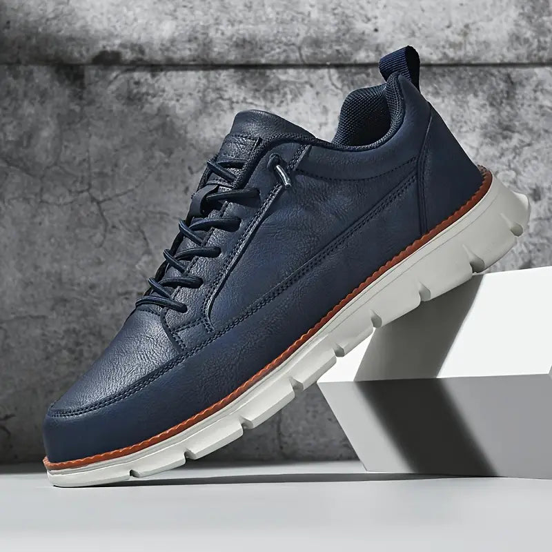 Men’s Lace Up Low Top Casual Sneakers