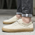 Men’s Low-Top Lace-Up Casual Sneakers