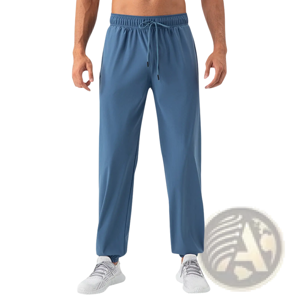 Men's Quick Dry Nylon Loose Fit Athletic Track Pants