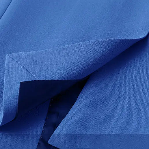 Sweetearing Herrenanzug 3-Teiliger Slim Fit Smoking Blauer Anzug