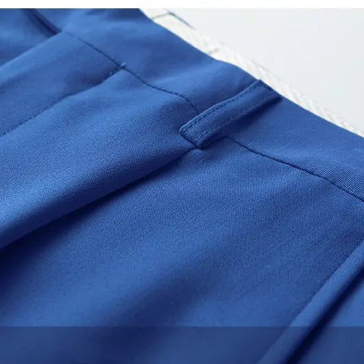 Sweetearing Herrenanzug 3-Teiliger Slim Fit Smoking Blauer Anzug