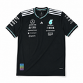 Mercedes F1 2025 Short Sleeve Jersey Black