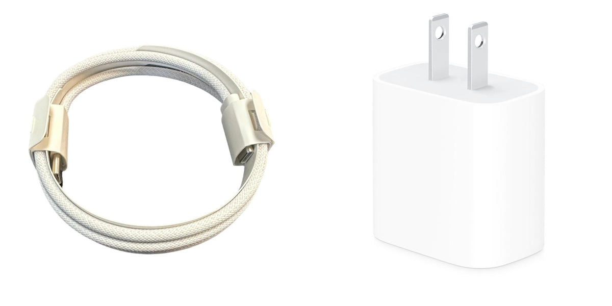 Apple 20W USB-C Power Adapter + USB-C to USB-C Cable (1m)