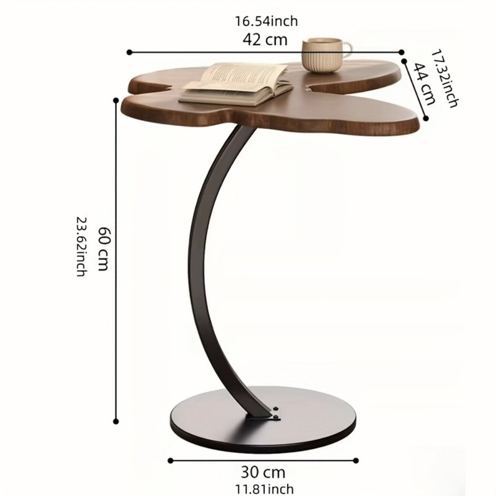Metal Accent Side Table for Work, Display, and Everyday Use in Living Room