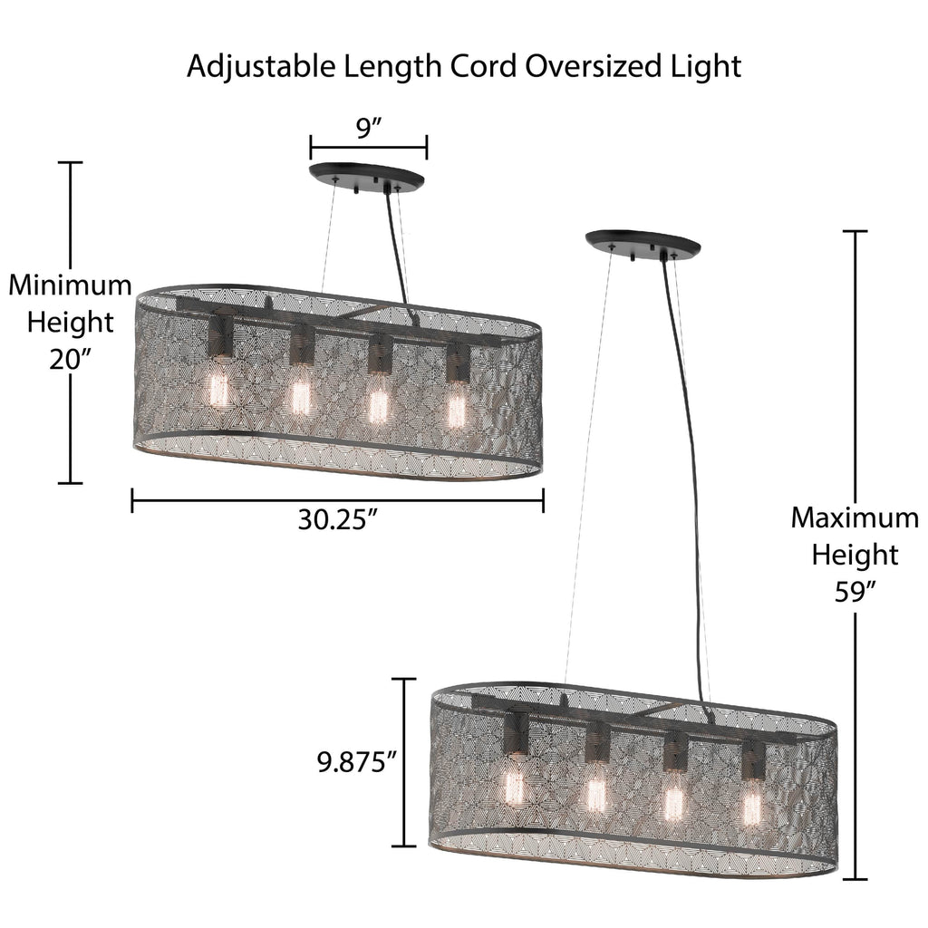 River of Goods Hanging Lamp, 4 Light