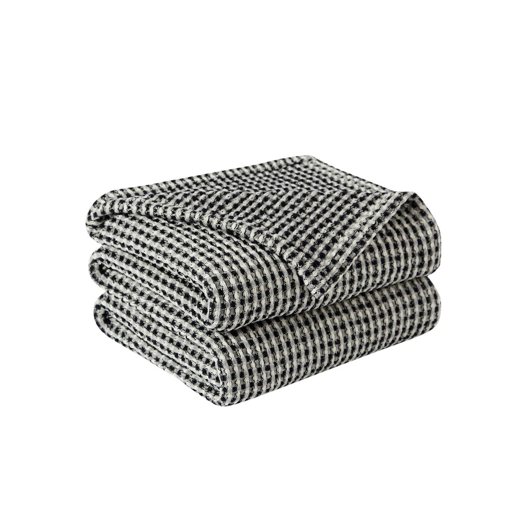 Southshore Fine Linens Tama Cotton Waffle Blankets and Throws