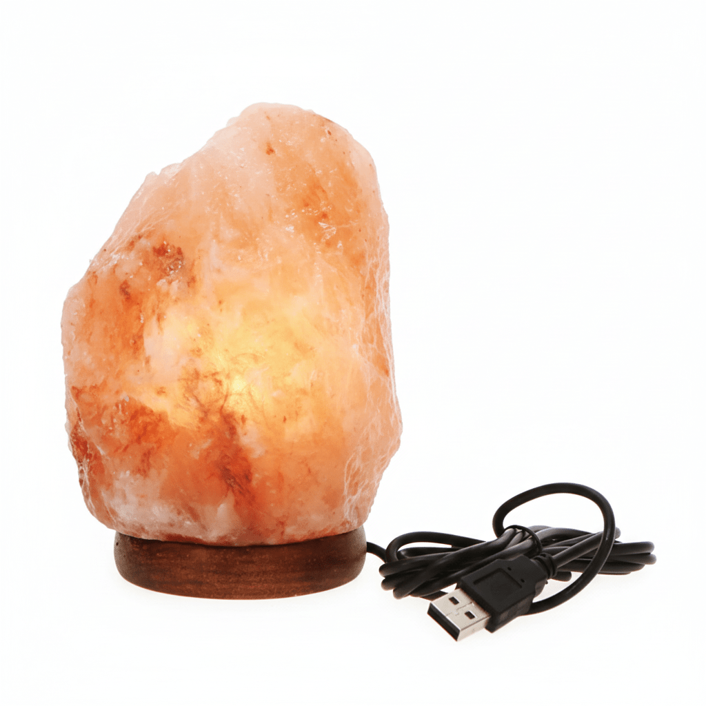 Infinite Basics Himalayan Rock Salt Lamp Soothing Soft Light