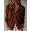 Sadie | Hooded Textured Cardigan
