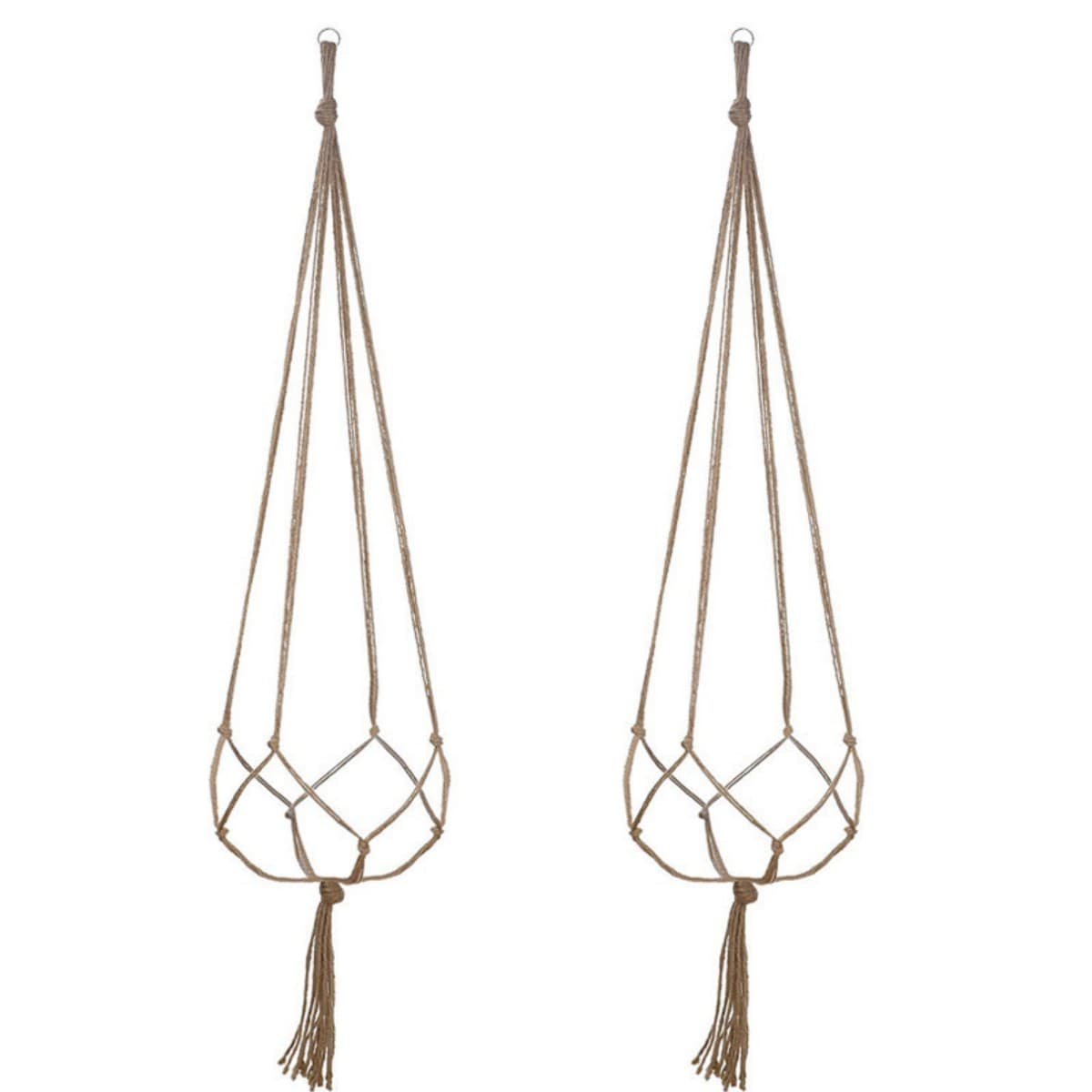 Handmade Cotton Rope Hanging Planter Holders