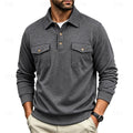 Garrett | Refined Long-Sleeve Polo Shirt