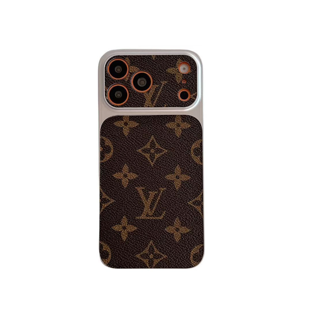 Multicolor Monogram LV-Style Phone Case for iPhone 13-18 Pro & Pro Max