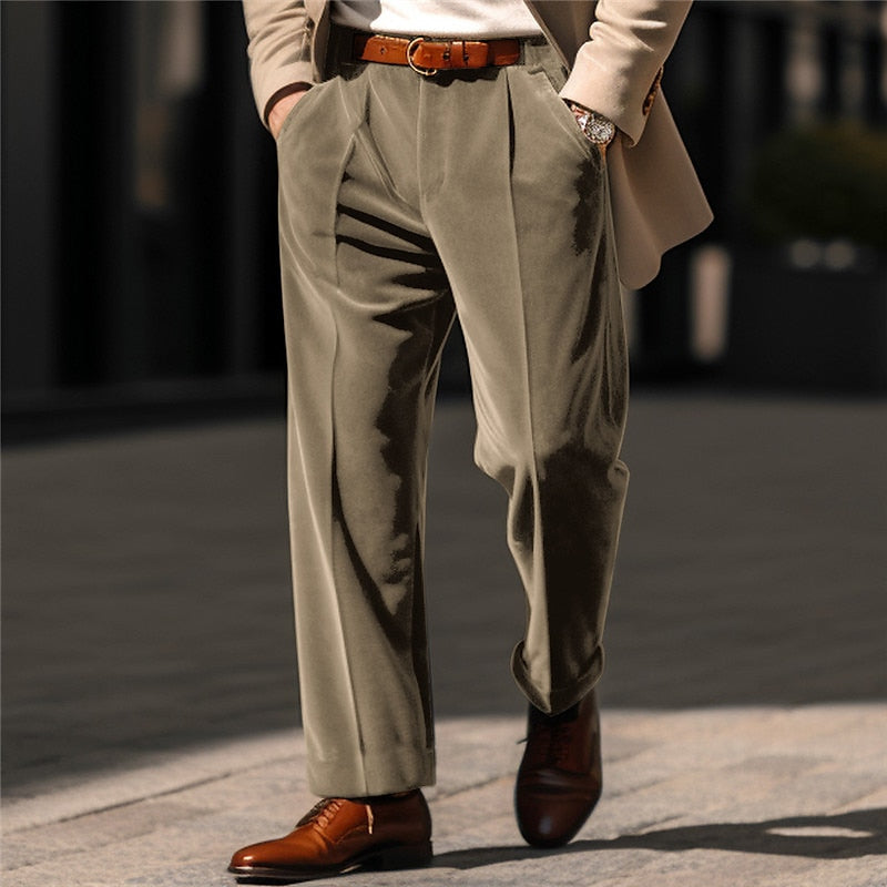 Gareth | Maßgeschneiderte Hose mit geradem Bein