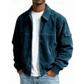 Hamish | Gerippte Zip-Jacke