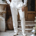 Preston Hollow | Tailored Straight-Leg Trousers
