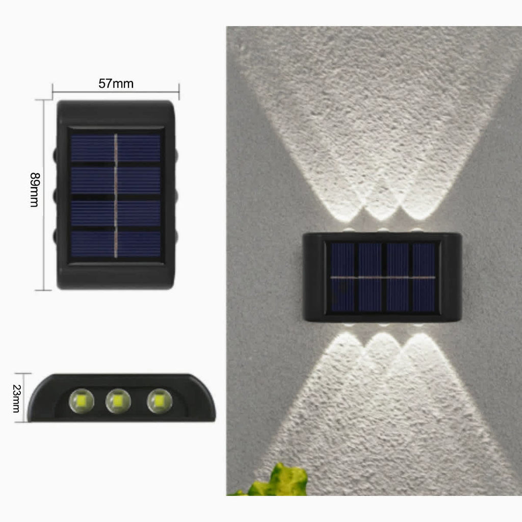 Waterproof Solar LED Wall Lamp