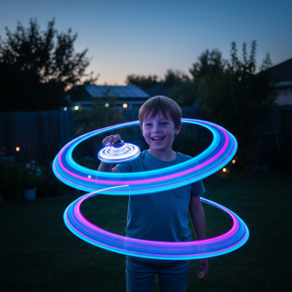 Floating Flying Spinner UFO Spinner Rechargable