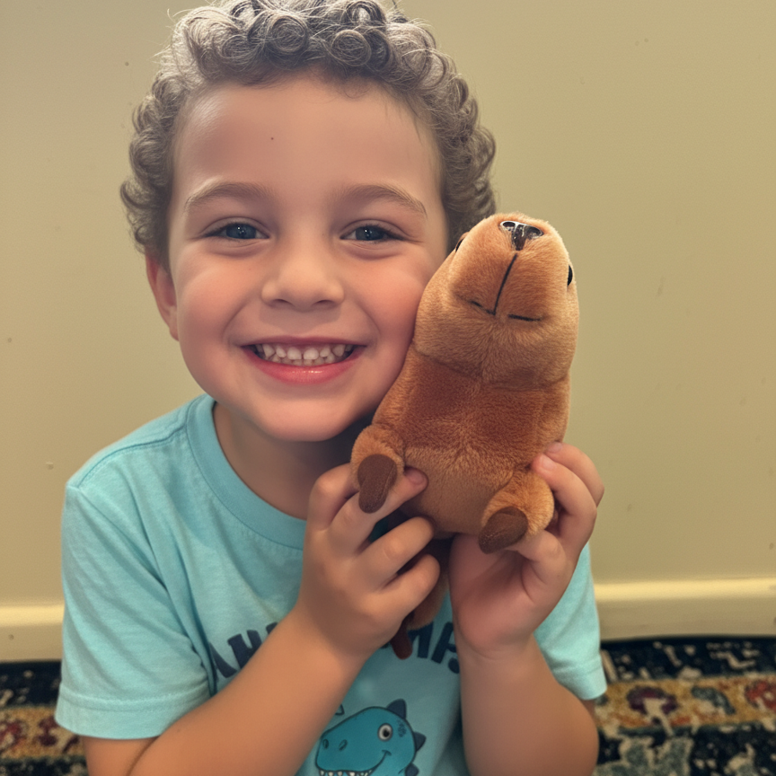 Capybara Animated Pet Sensory Toy