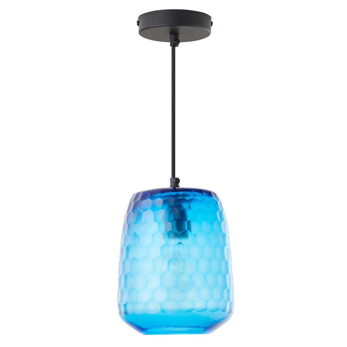 River of Goods Hanging Lamp - Blue & Black