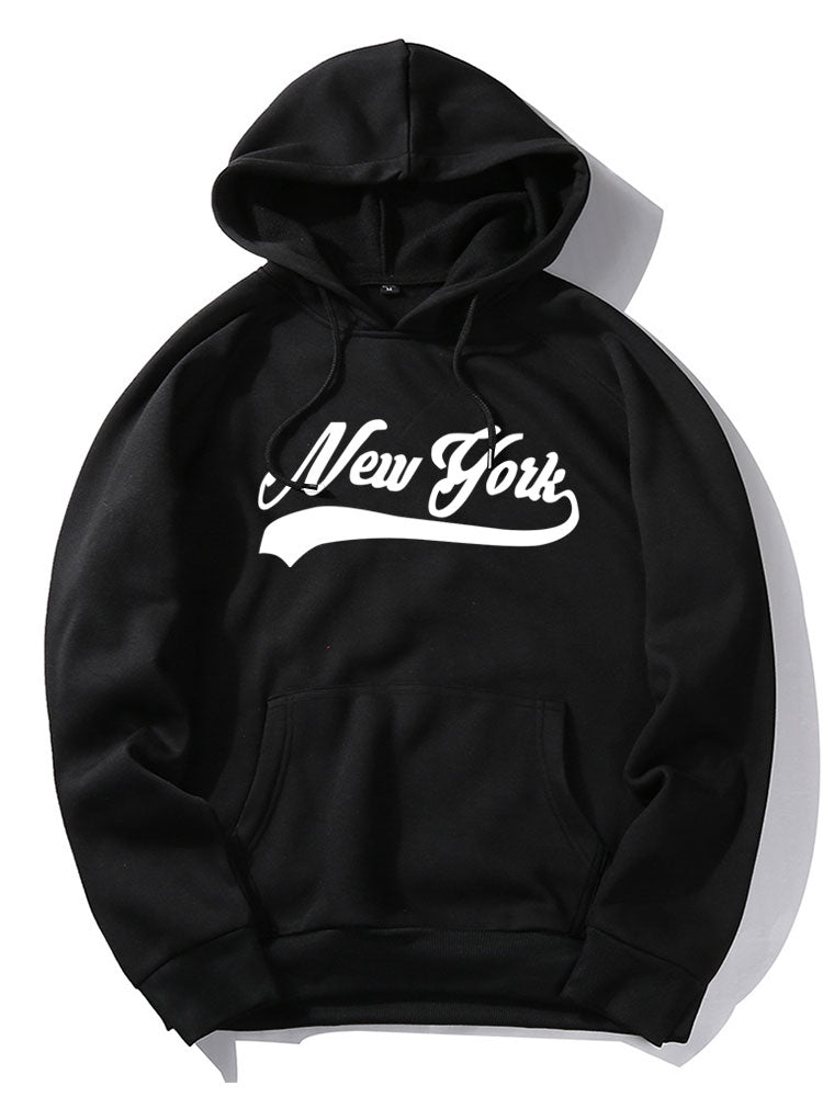 New York Buchstaben-Hoodies