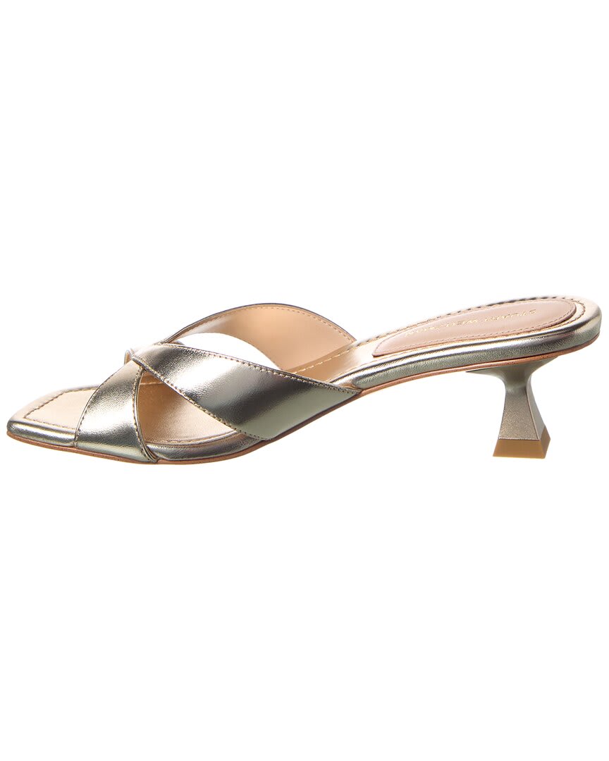 Stuart Weitzman Miami 50 Leather Sandal