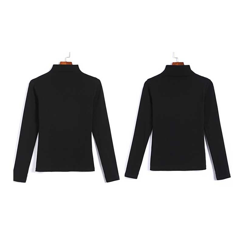 Lila | Elegantes Rollkragentop