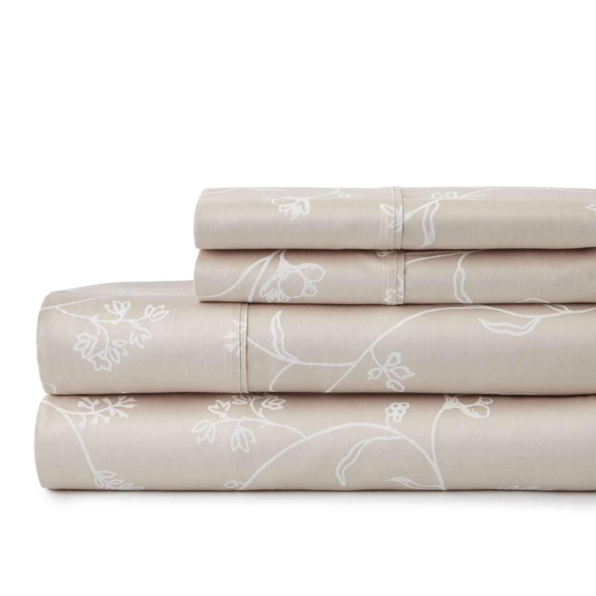 Southshore Fine Linens Sweetbrier Extra Deep Pocket 100% Cotton Printed Sheet Set