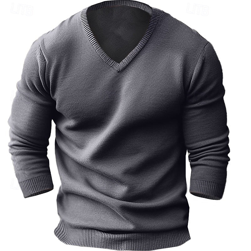 Foster | Edler V-Ausschnitt-Pullover